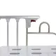 Кровать механическая детская Med-Mos DM-2540 (ABS) белый